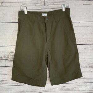 The North Face Mens Green/Brown Lightweight Outdoors/Hiking Cargo Shorts  30/M